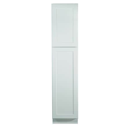 Design House RTA 18x84x24" Pantry/Utility Style 2-Door Pantry Cabinet, White 561787